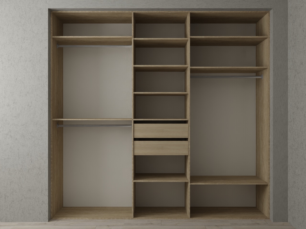 Схема шкафа-купе на заказ 1